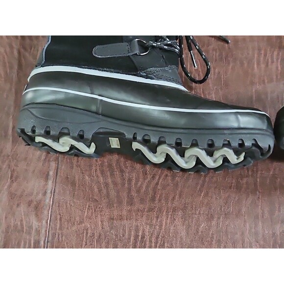 Worn Once Khombu Ellie Boot 8M Black Insulated Fur Winter Snow Boots 11 in Tall - Picture 10 of 10